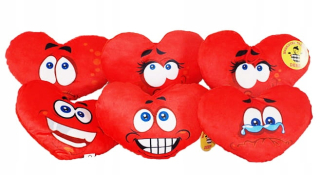 Darček na Valentína - Stredné emnie srdce 20 cm plyšový deň svätého Valentína