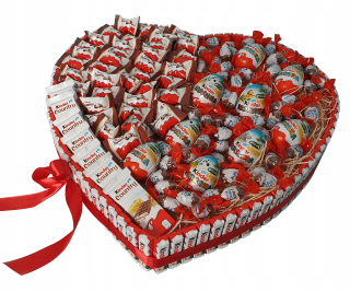 Kinder Srdce na Valentína XXL pre dámsky deň