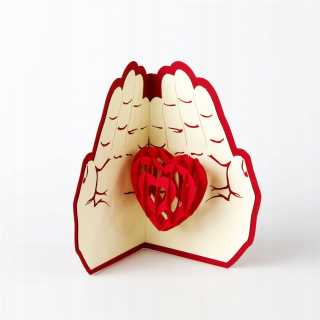 Darček na Valentína - Narodeninová karta 13 x 18 cm