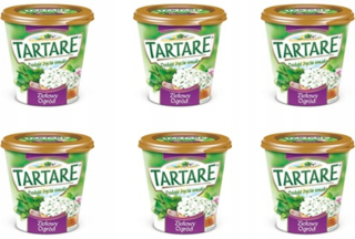 Bylinkový záhradný syr Tartare 6 ks, po 150 g.