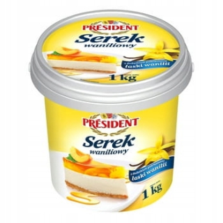 Vanilkový syrový prezident 1KG