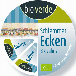Roztavený bio bio verde 8x25g syr