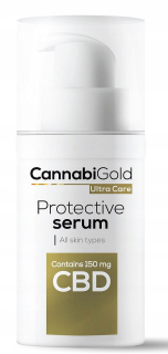 CBD - Ochranné pleťové sérum 150mg CBD CannabiGold
