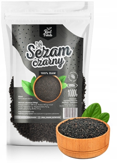Sesame Black Real Foods 1000 g pre Sushi Quality