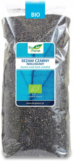 Čierny nelúpaný sezam BIO Bio Planet 1000g