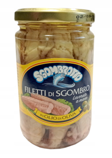 Filety makrely Sgombrotto na olivovom oleji 300g