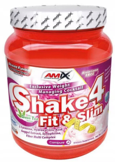 Spaľovač tuku - Shake 4 FIT & SLIM 1000G, AMIX ACTIVE ZONE