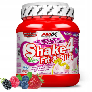 Spaľovač tuku - Pretrepte 4 fit & Slim 500g. Amix výživa