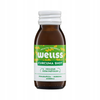 Shot Kurkuma. Orange, Kurkuma a Acerola 60 ml
