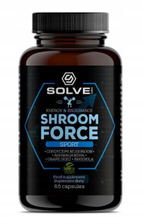 Shroom Force 60 - RIEŠENIE LABS - CORDYCEPS ENERGIA