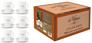 Sir William's Ceylon Gold 500x2g + 6 šálok 250 ml