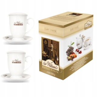 Sir William's Royal Lady White 50x3G + 2 šálky