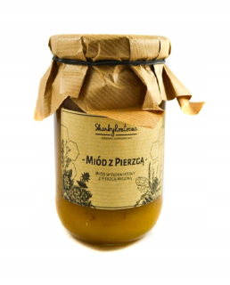 Poklady medu Roztocze s perím 1100g