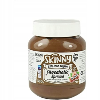 Skinny Foods Chaciahols Spread 350g Biela Choco