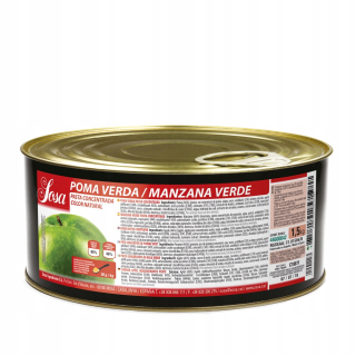 Koncentrovaná jablková pasta Sosa Ingrediencie 1,5 kg