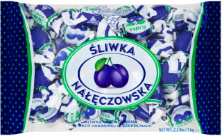 Śliwka Nałęczowska v čokoláde Solidarność 1 kg