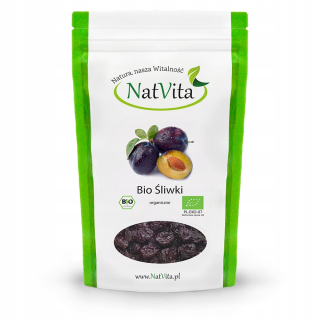 Sušené ovocie - Plum Ashlock Bio Sušené ovocie 500g NatVita