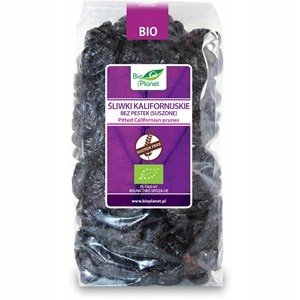 Kalifornské slivky bio planéty bez semien 1 kg