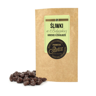 Slivky v belgickej tmavej čokoláde 500g
