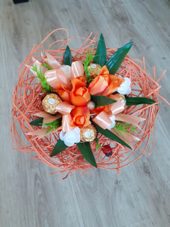 Sweet Bouquet s Candy 42cm Darčekové narodeniny