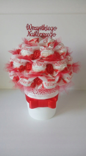 Sladká kytica Candy Názov Day Birthday Free