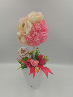 Sweet Bouquet s Candy Tree Communion darček