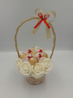 Sweet Bouquet s Candy Cart darček svadba 18