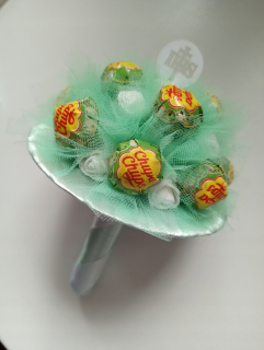 Sweet Bouquet Lollipops Darčekový komunión IHS Free