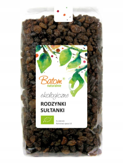 Sušené ovocie - Sladké sultanian Raisins Bio 1kg EKO SULANS