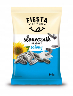 Pražená slnečnica so solenou 140g Fiesta 10ks