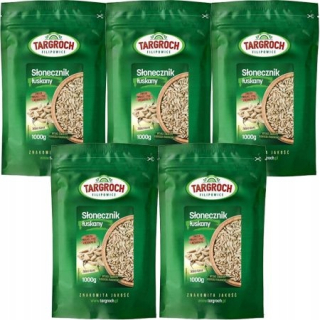Olúpané slnečnicové semiačka Sada 5x 1 kg