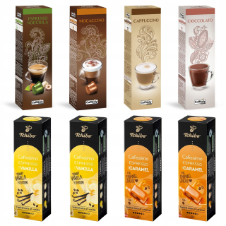 Kávové kapsule - Chuť Tchibo Cafissimo & Caffitaly 80 kapsúl
