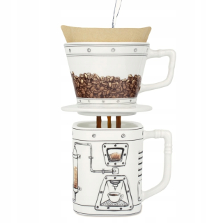 Funny Coffee Stroj Odkvapkávací hrnček na kávu