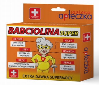 Zábavné tablety na Mikolajki BABCIOLINA