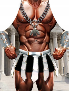 Vtipný darček Zástera Kitchen 50x70 GLADIATOR