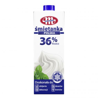 Krémový krém Uht 36% Mlukovita 1l.