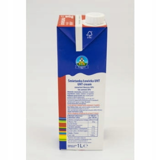 Lowicz krém UHT krém 30 1000ml Łowicz
