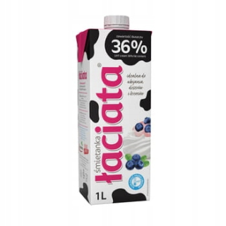 Łaciata 36 UHT krém 1L