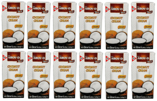 Ázijska kuchyňa - Kokosový krém 12L Aroy D CREAM 1L x 12