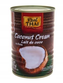 Pravý thajský kokosový krém 24x400ml
