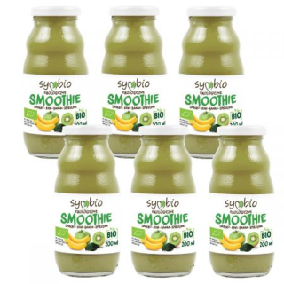 Smoothie Apple Kiwi Banana Set 6x 200ml Eco Bio