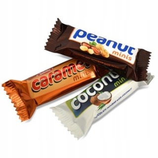 Śnieżka Bars Minis Mix obuškov mix v čokoláde. 1 kg