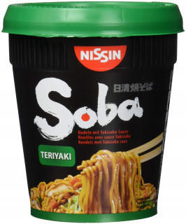 SOBA CUP TERIYAKI 8-PAK (8 x 90 g)