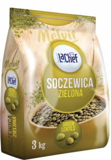 Zelená šošovica 3 kg Melvit La Chef