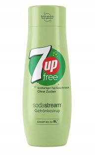 Soda stream sirup 7up zadarmo bez cukru 440 ml