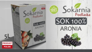 SOC 100% ARONIA 5L Rovnaké ovocie, Aronia NFC Sweet