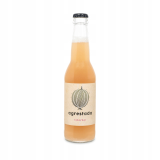 Egrešový džús rebarbora 330ml x 12 BIO