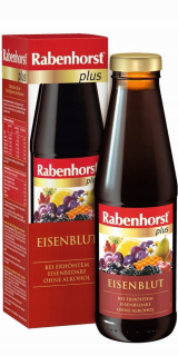 Žehlička šťavy Plus vitamín 450ml Rabenhorst