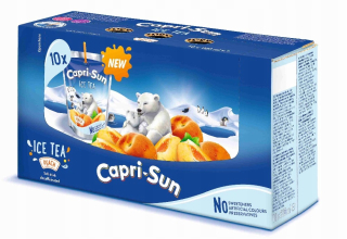 Capri-sun ľadová broskyňa šťava 10ks x 200ml