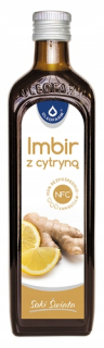 Zázvor šťava s citrónom, 490 ml